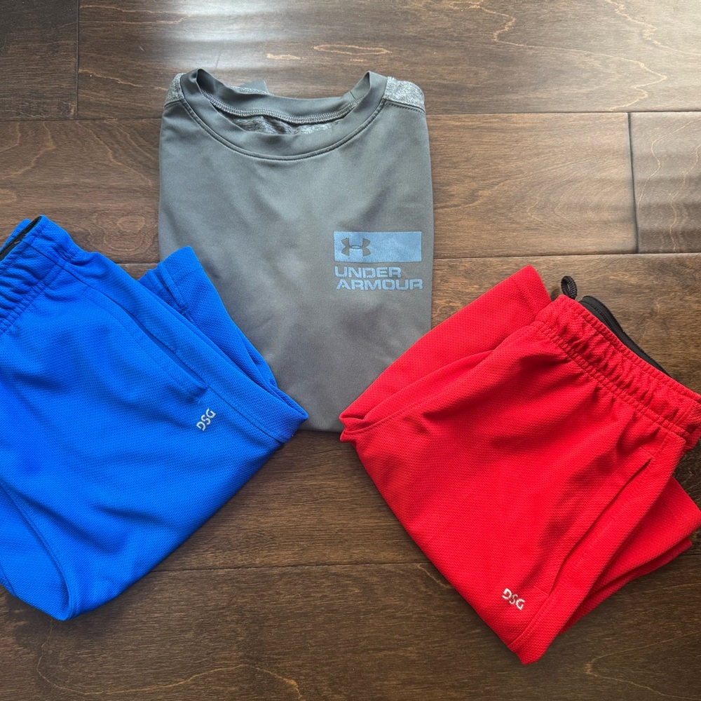 Under Armour Gray Kids Bottoms